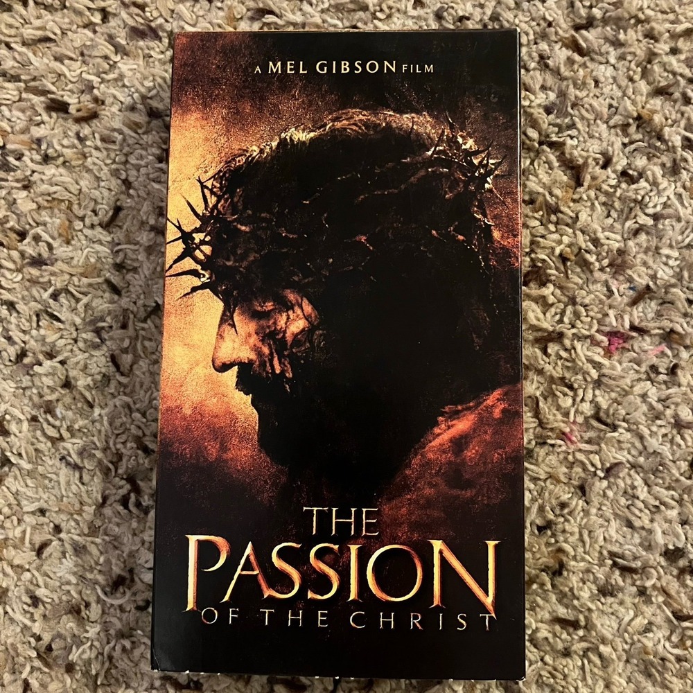 The Passion of The Christ (2004) VHS tape a 20th Century Fox film *EUC*